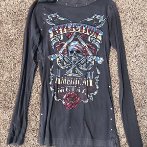 Affliction long sleeve